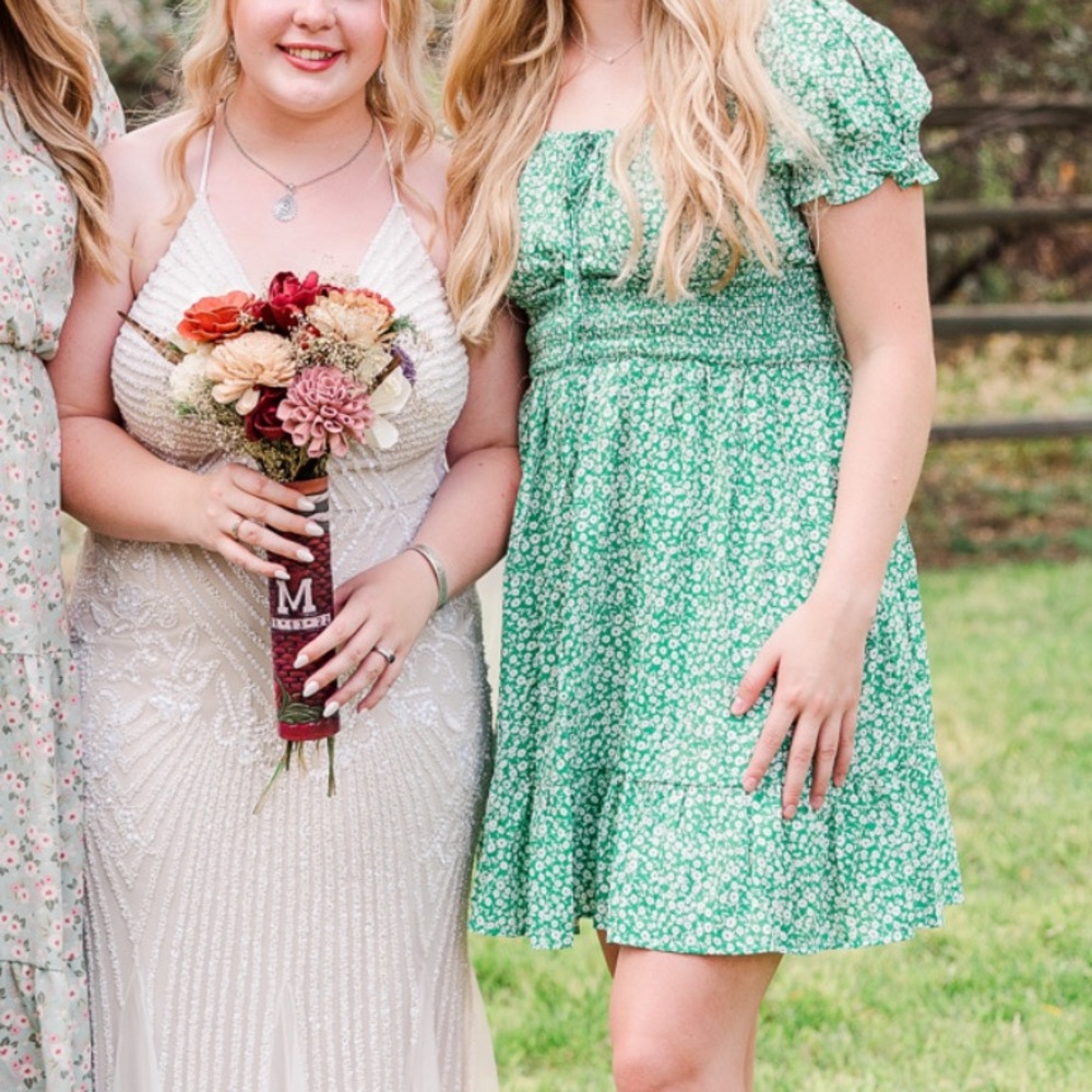 Green Polka Dot Dress